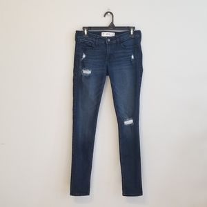 Hollister Super Skinny Distressed Denim Jeans